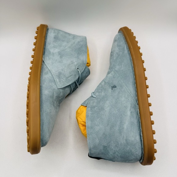 Tods Palacco Nastro Ideal Desert Boots Men\'s Size UK 7 US 8.5 Blue Suede main image 10